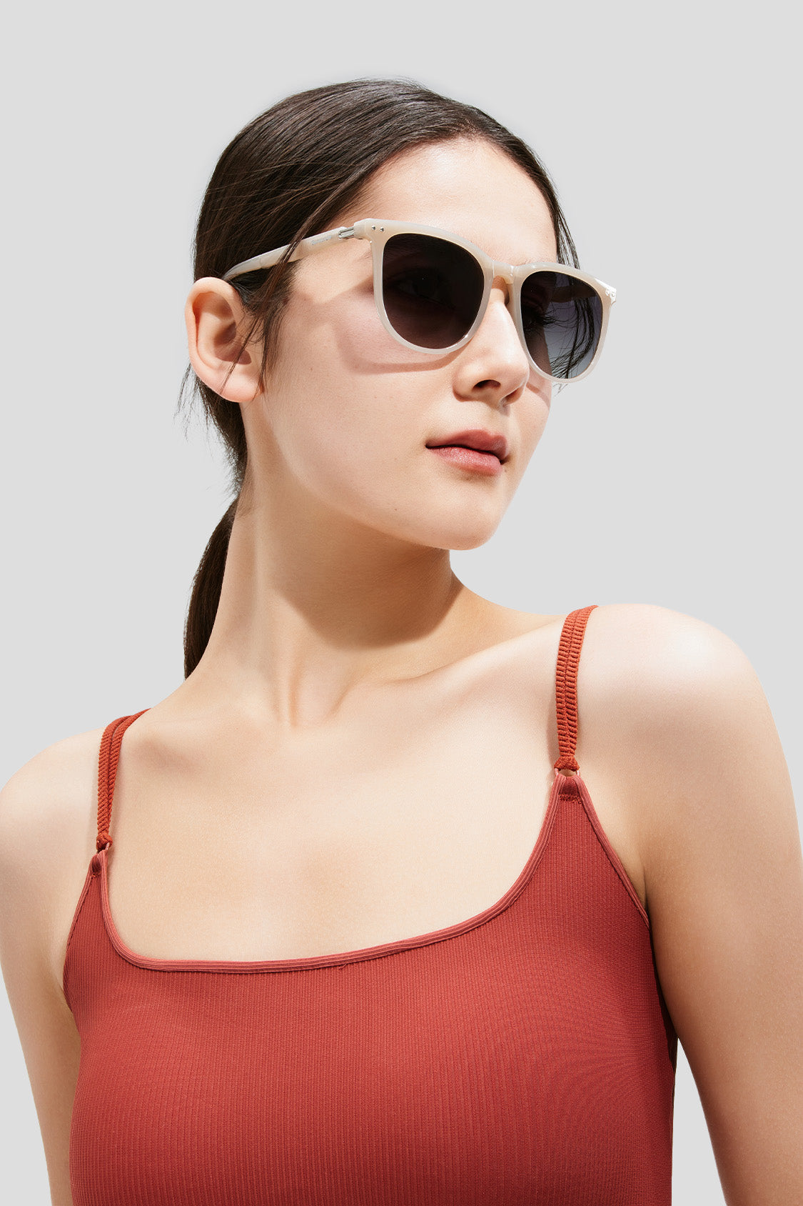 beneunder women's sunglasses #color_tea apricot