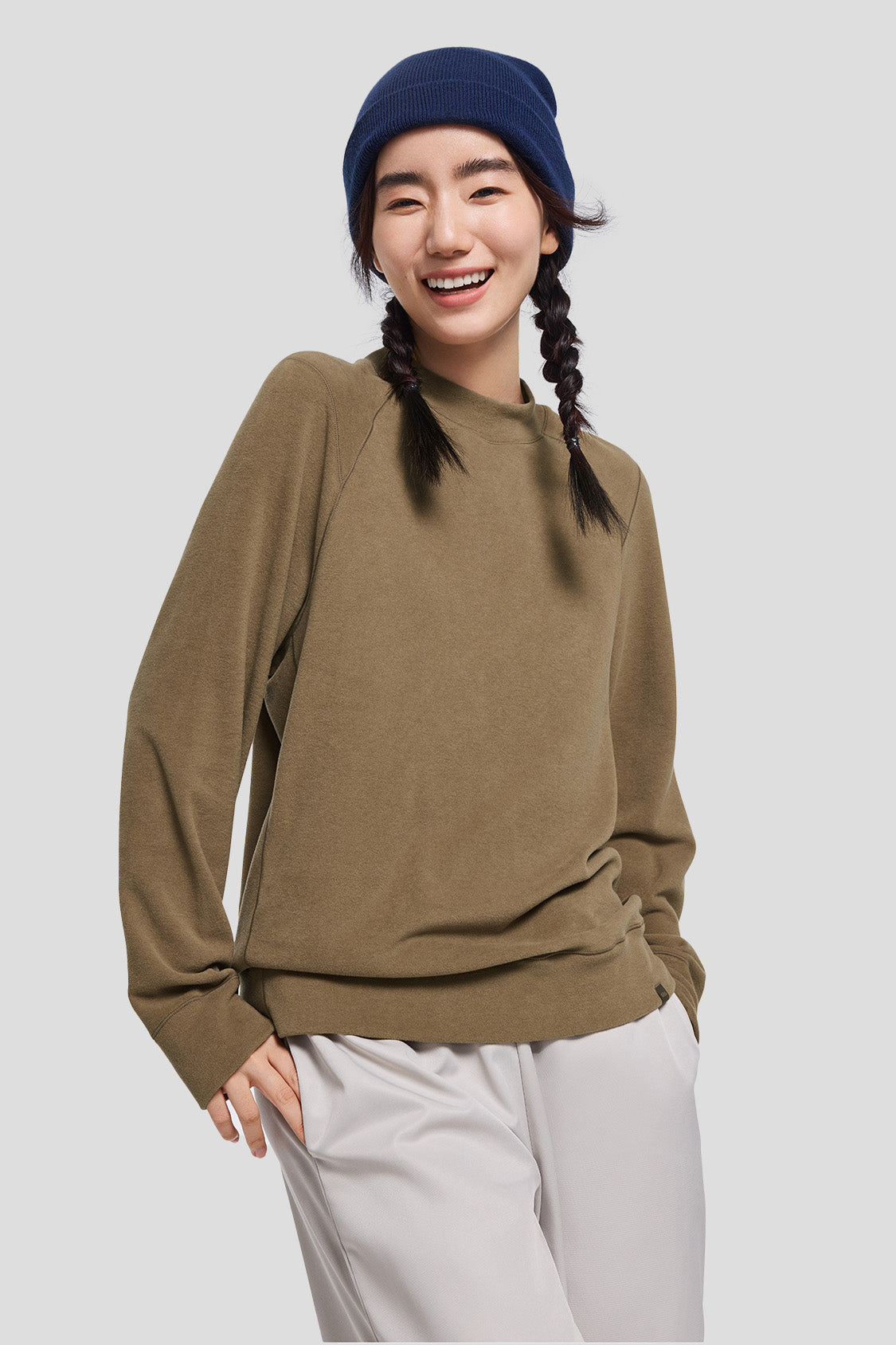 beneunder women's base layer #color_tea brown