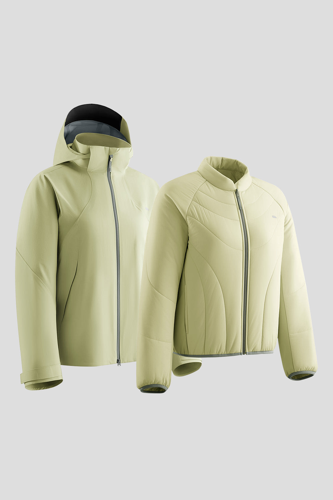 PeakFlex – Women’s Stretch Insulated Shell Jacket (Removable Hood, Warm Liner)