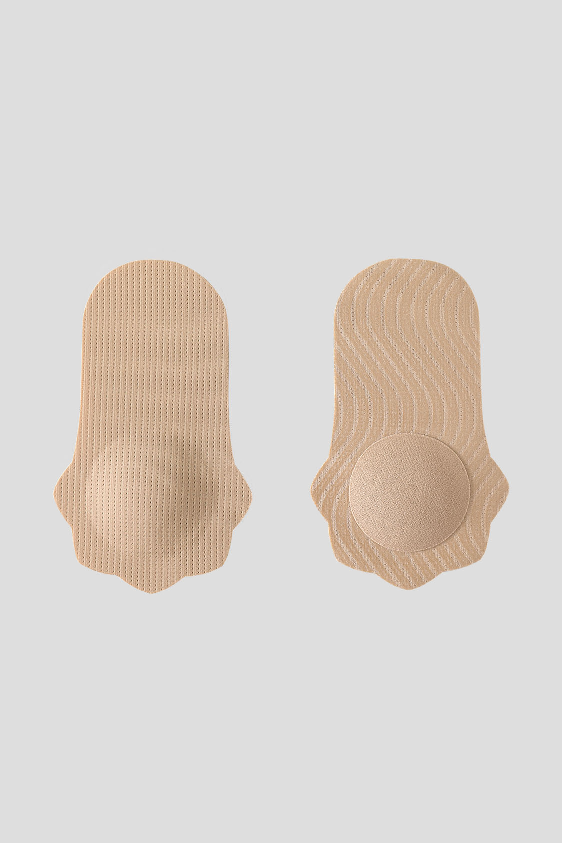 Women's Long U-Shape Breathable Disposable Nipple Covers 4 Pairs