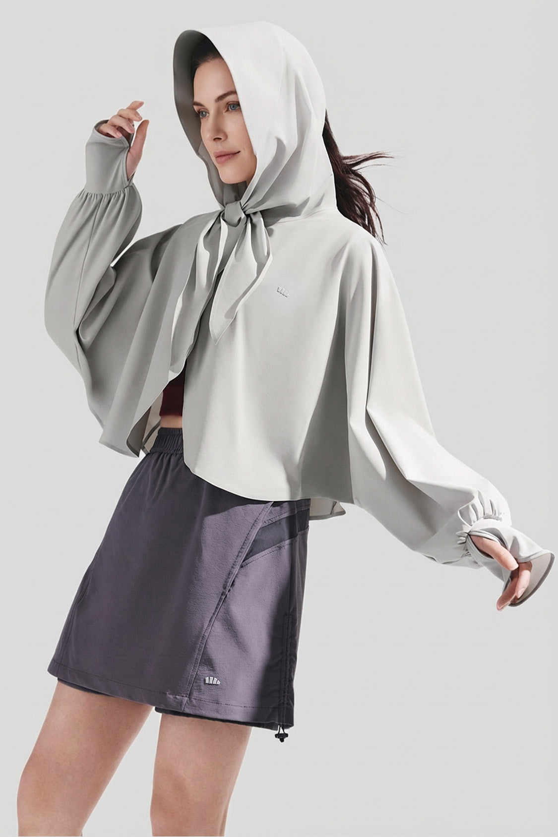 Women’s Headscarf-Style Sun Protection Jacket UPF 100+ UL001