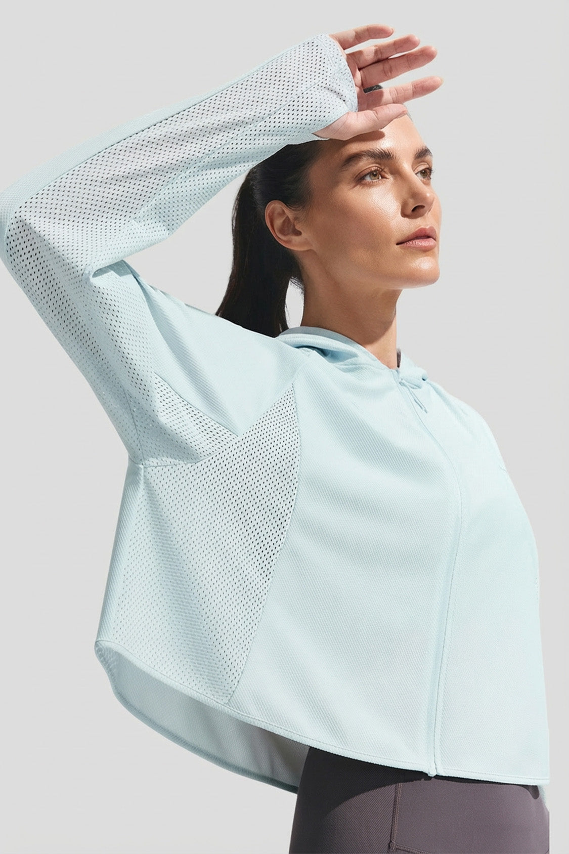 Women's Lightweight Shawl-Style Sun Protection Jacket UPF 100+ UL002