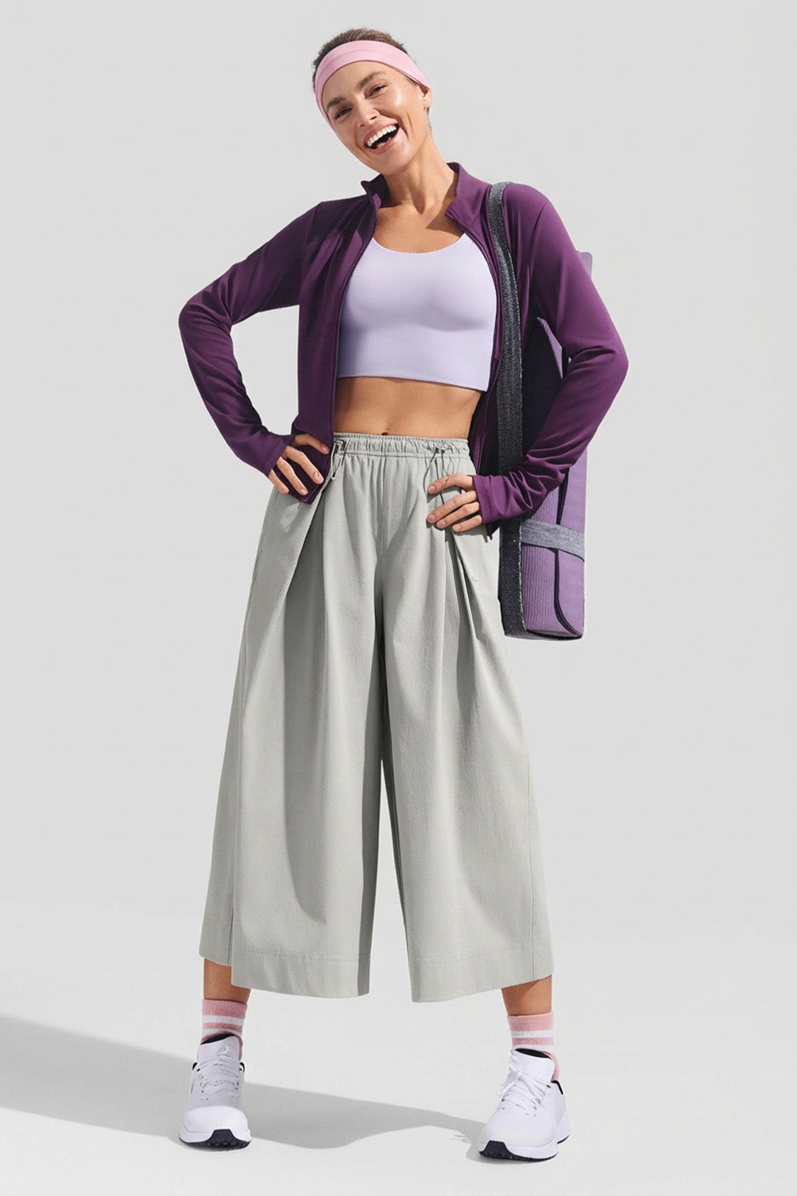 Women's Water-Resistant Wide Leg Pants UPF 50+ WR881