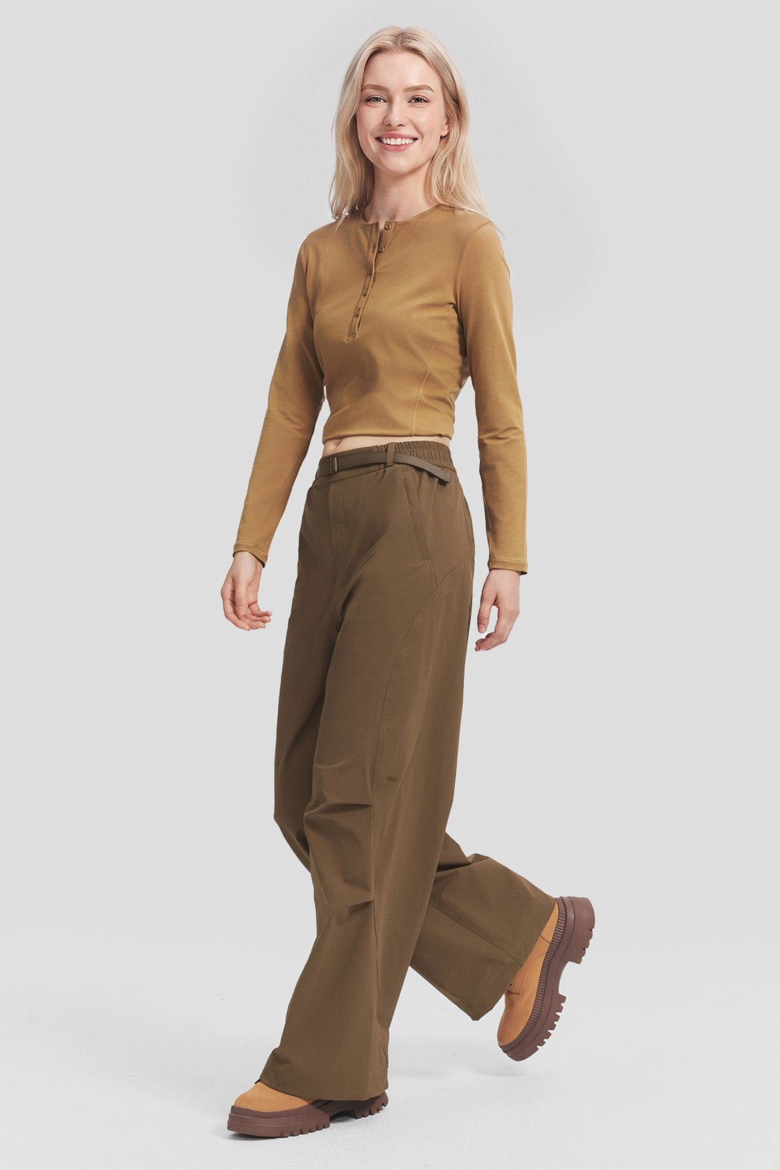 Women's Softshell Parachute Pants (Mid Warmth) ST015