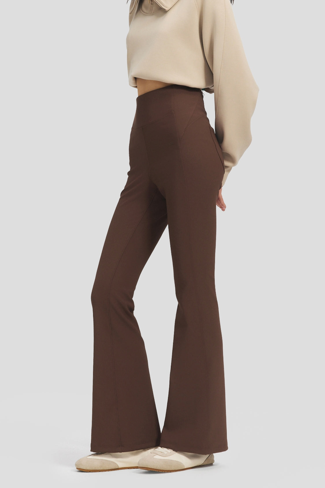 FlareFlex – Leggings térmicos acampanados de alta elasticidad para mujer