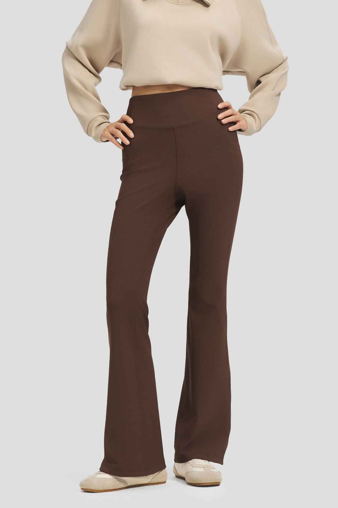 Women's High-Stretch Slight Flare Pants EL012