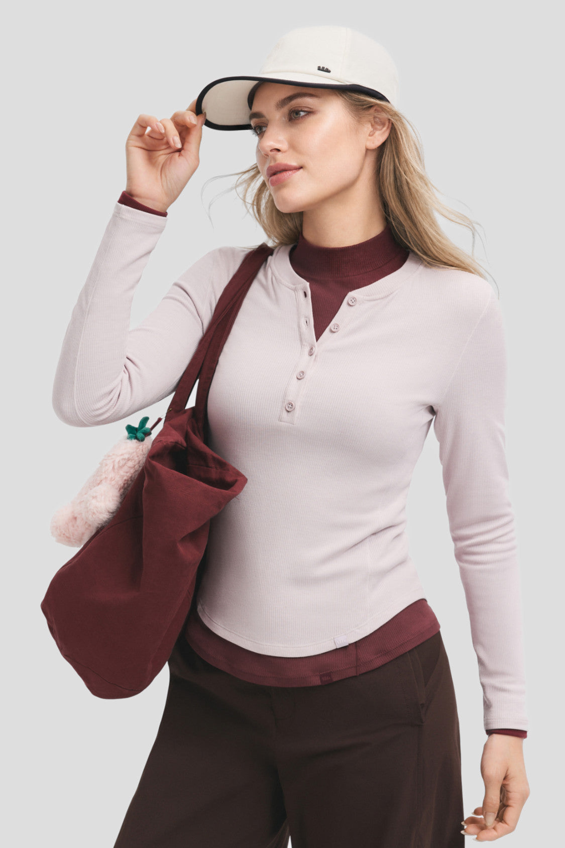 Women's Mock-Neck Base Layer Top (Light Warmth) SF026