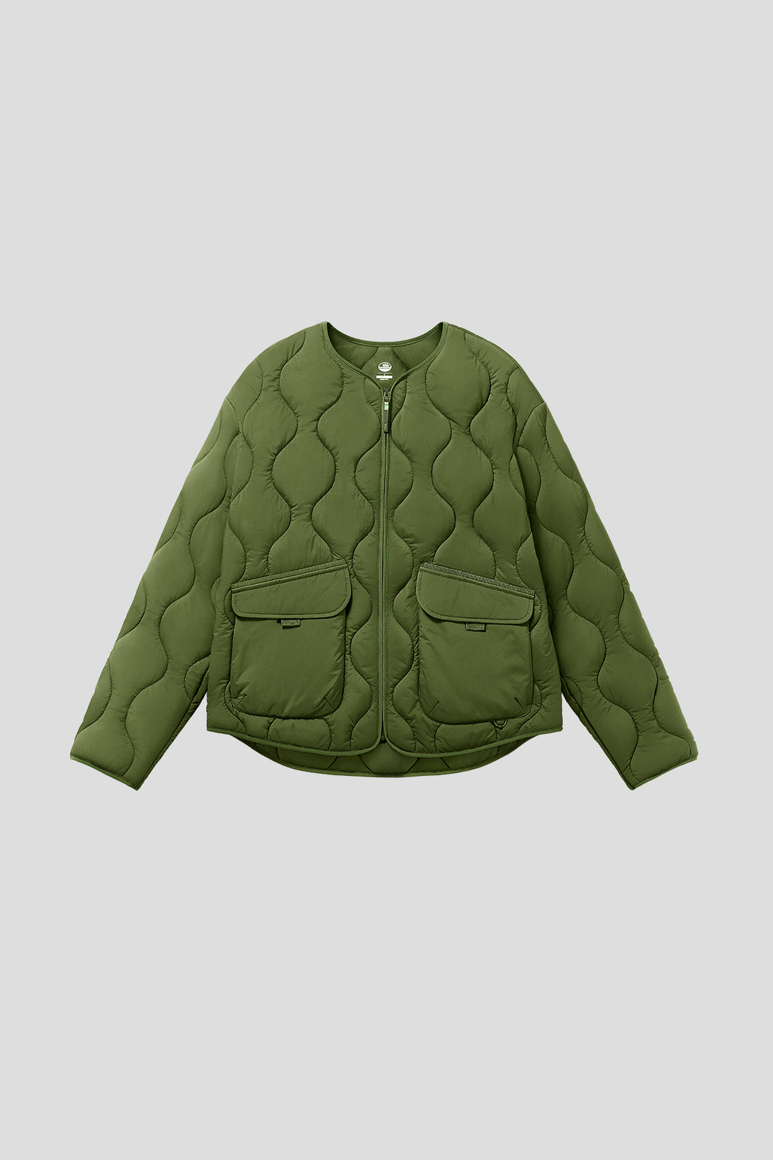 beneunder women's lightweight quilted jacket #color_forest green