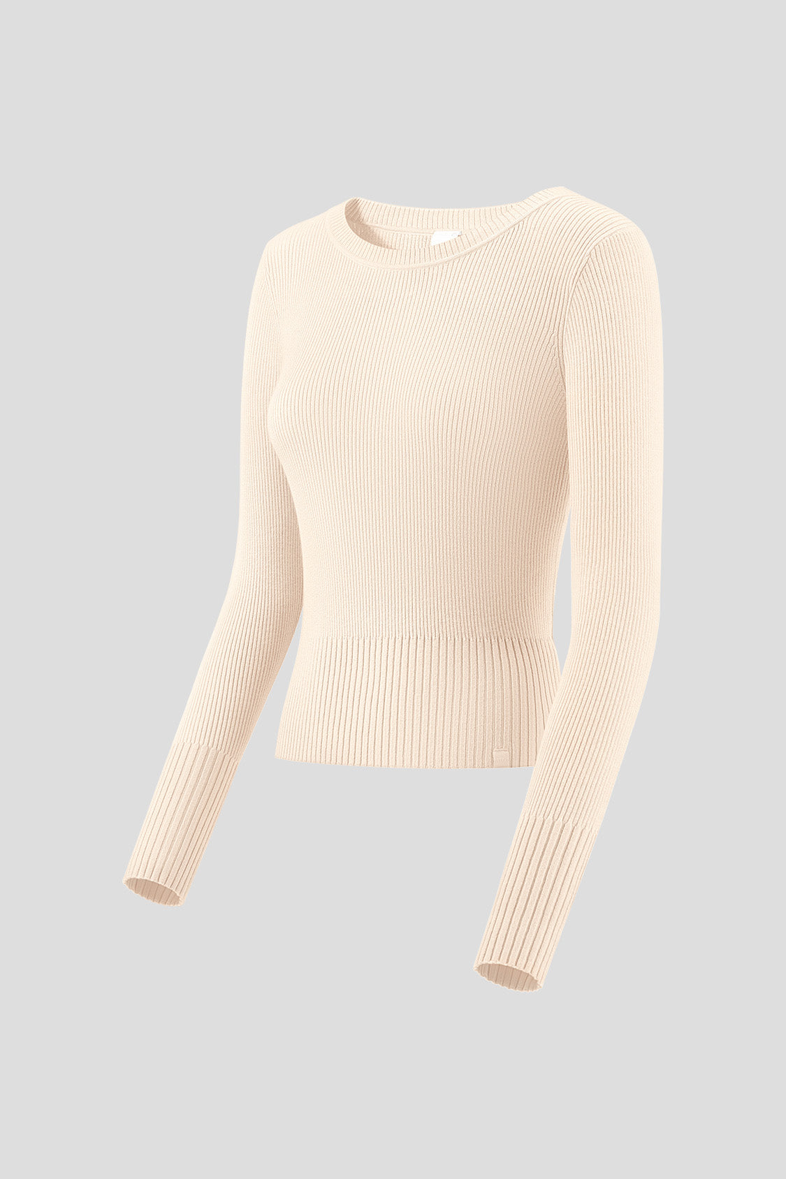 women's short-length tech wool long-sleeve sweater #color_vineyard apricot