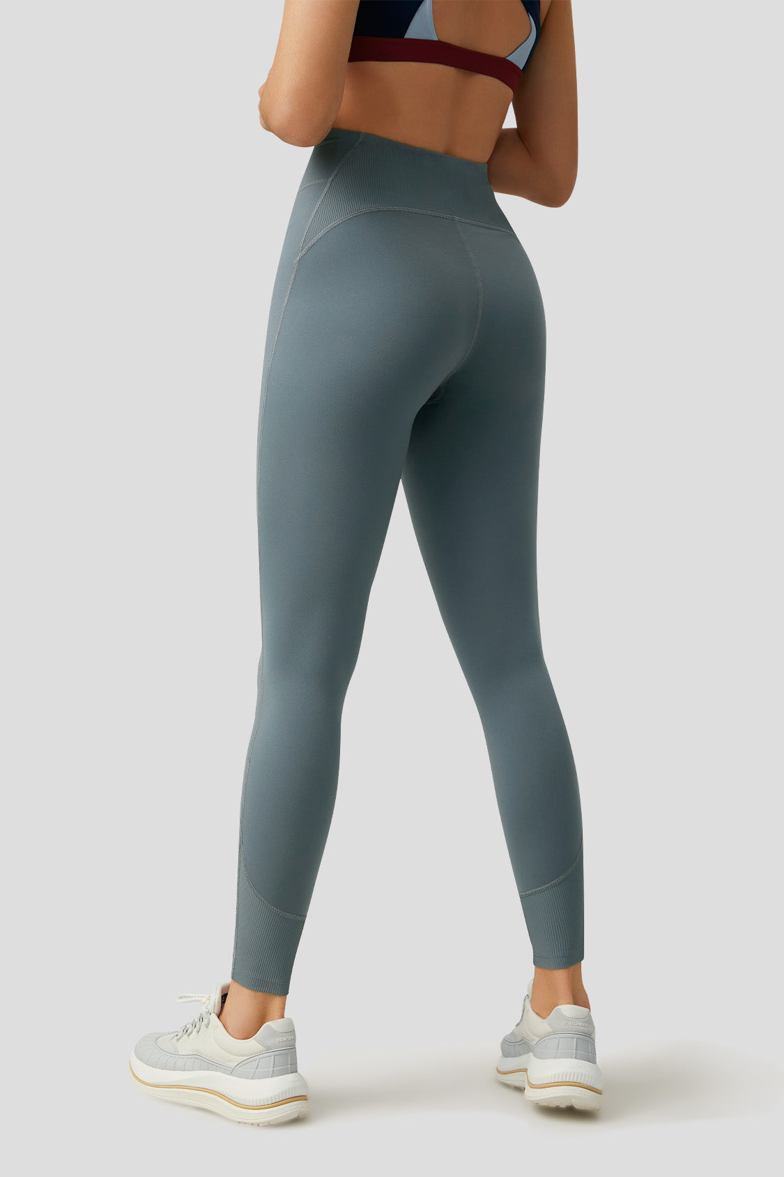 beneunder airloop high waist legging for women #color_slate grey