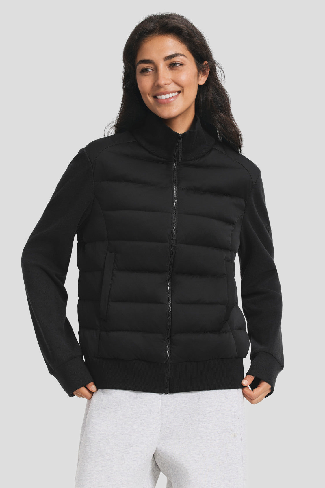 Women's Hybrid Down Jacket (Mid Warmth) HD008