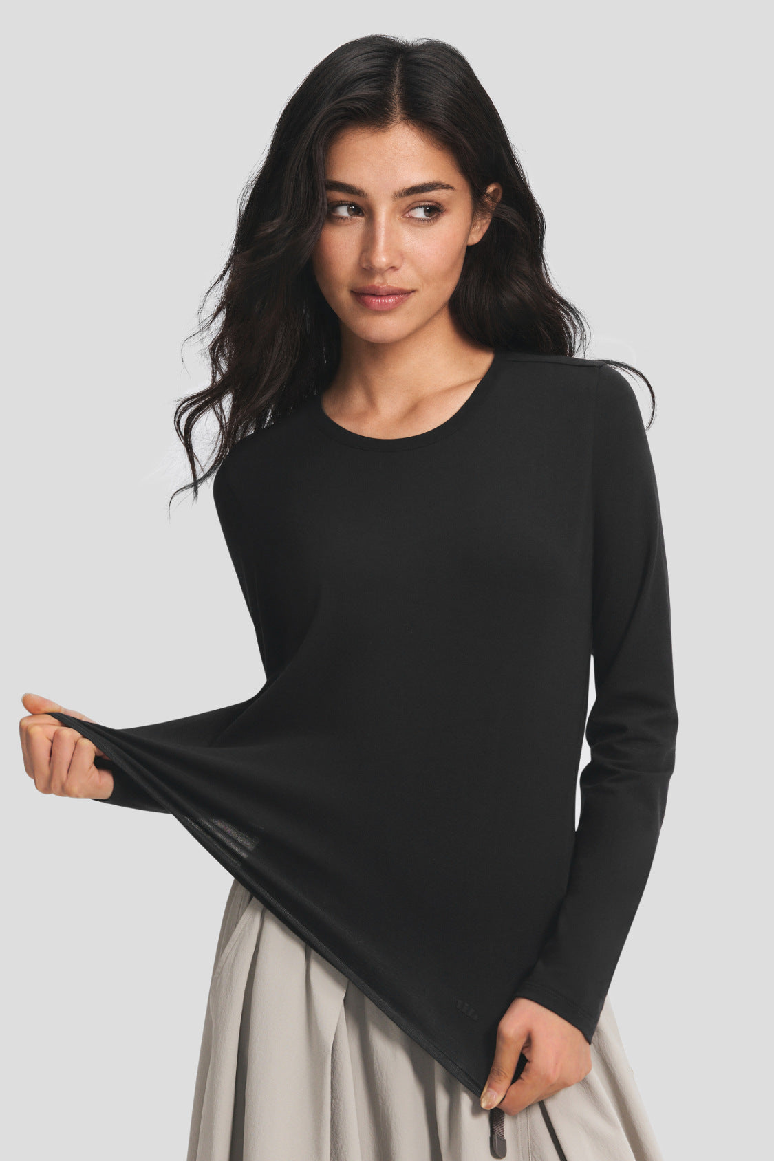Women's Slim-Fit Long-Sleeve T-Shirt CT024