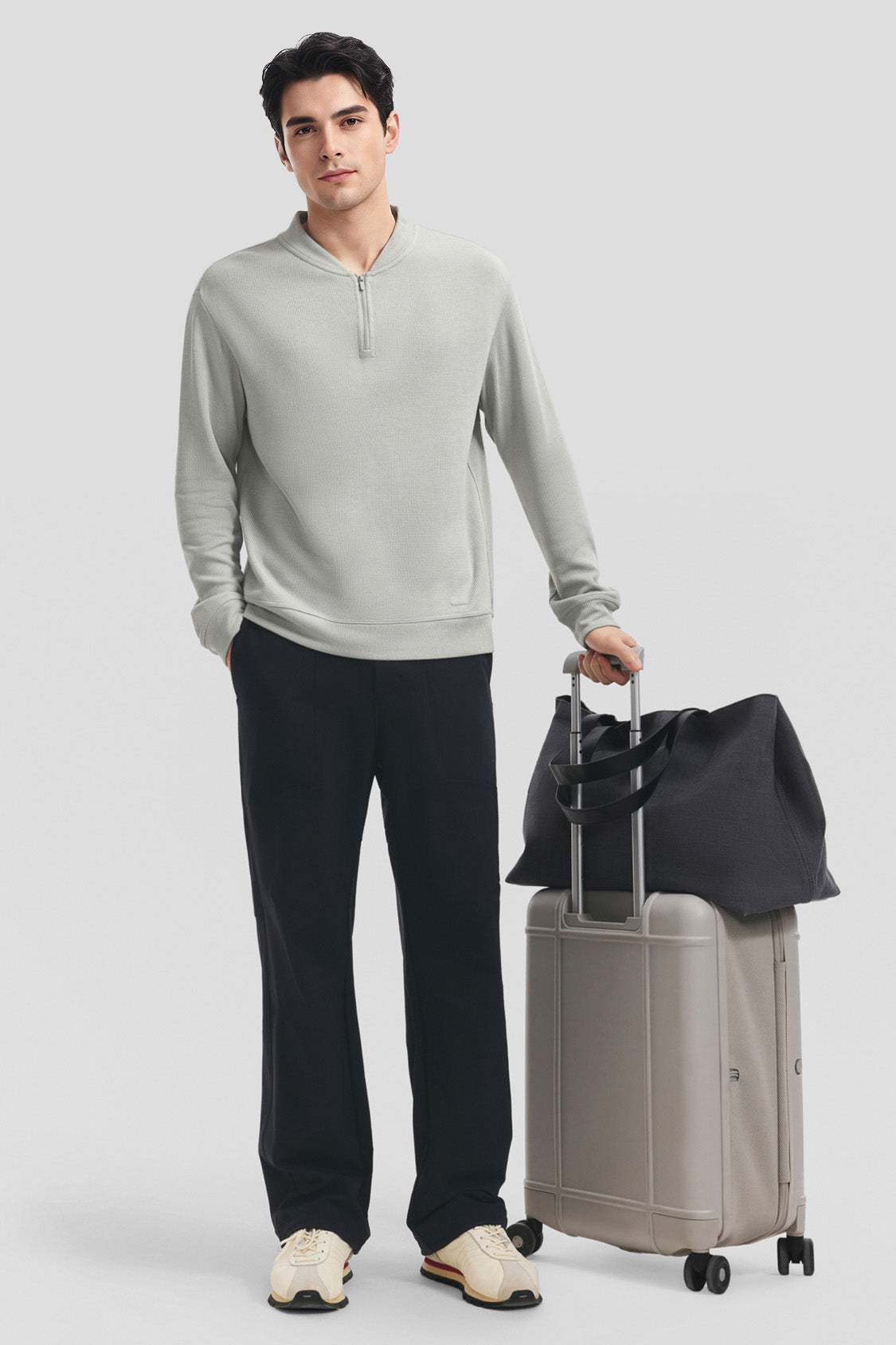 Men's Breathable Knit Everyday Lounge Set AF013/015