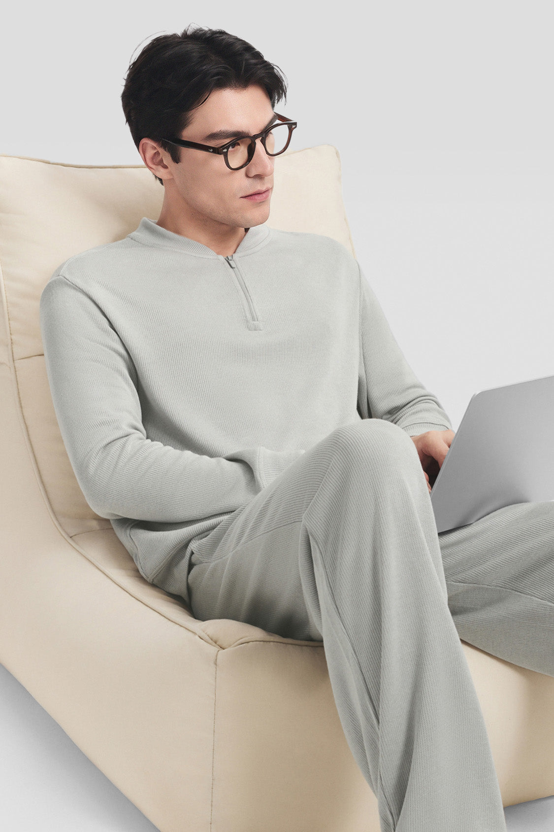 Men's Breathable Knit Everyday Lounge Set AF013/015