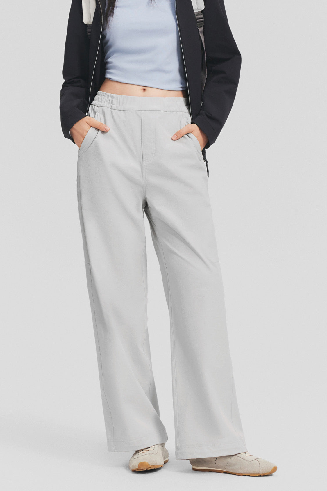 Women's Straight-Leg Softshell Pants (High Warmth) ST020