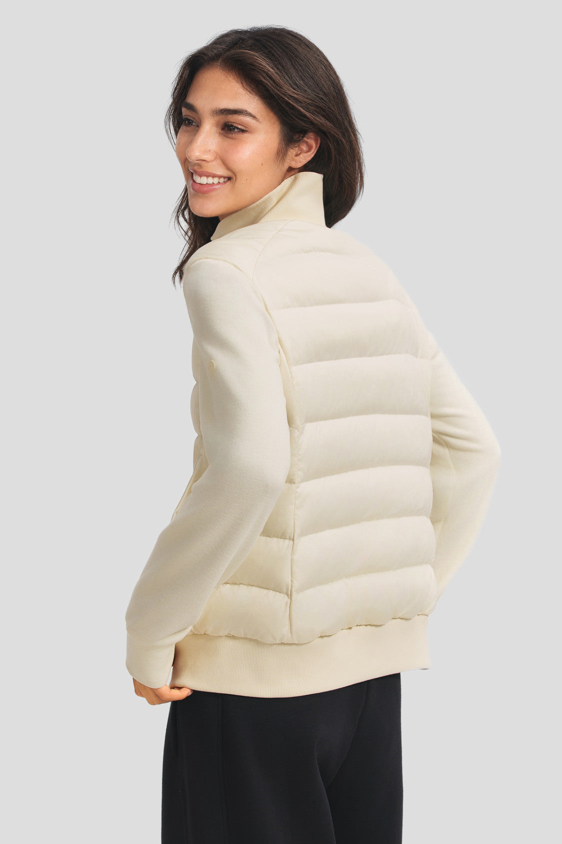 Women's Hybrid Down Jacket (Mid Warmth) HD008