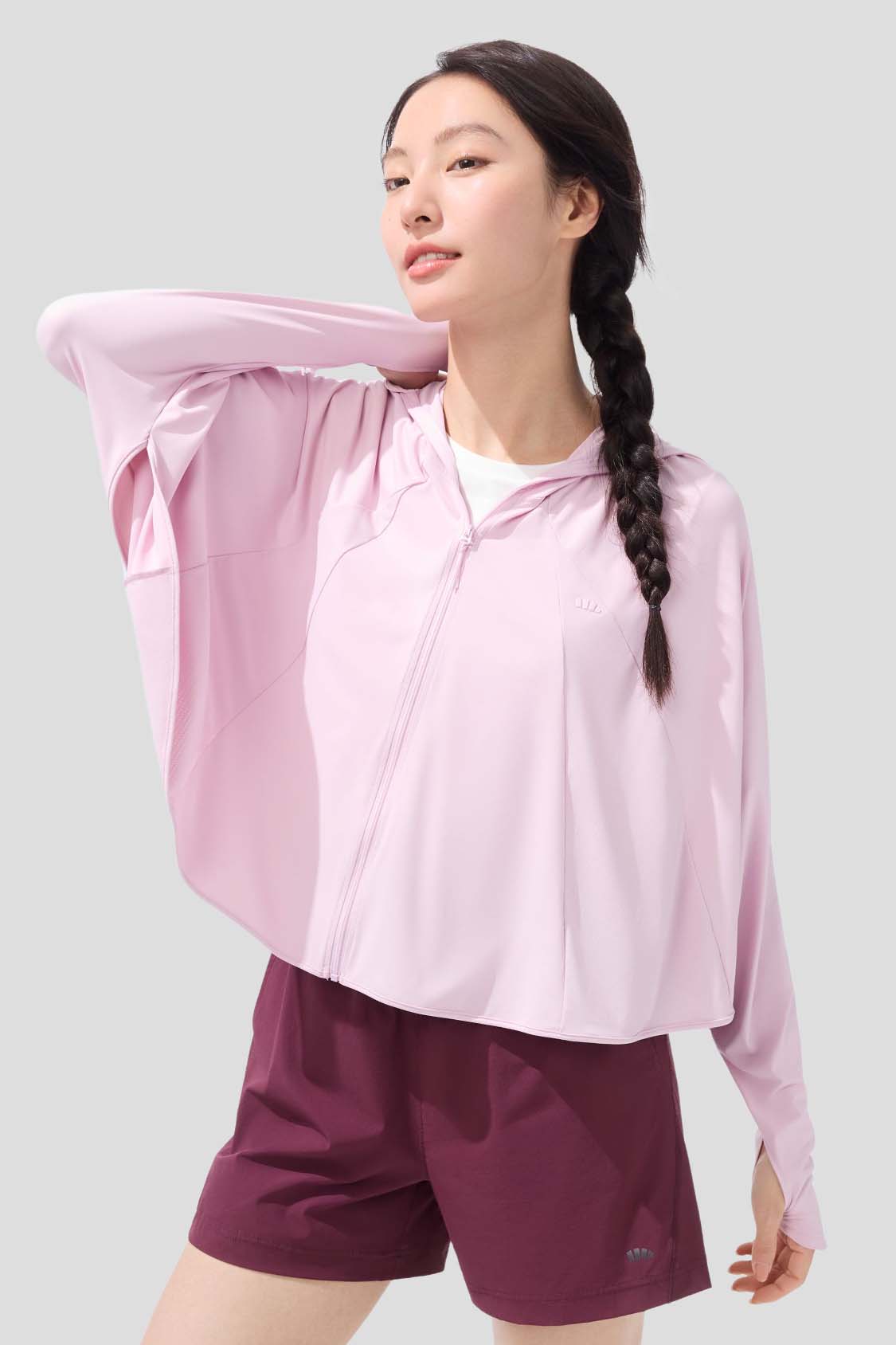 beneunder women's sun protection jacket #color_pink