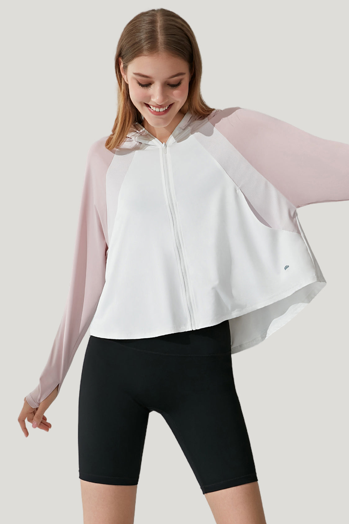 beneunder women's uv Sun Protection Cooling jacket UPF50+ #color_pink