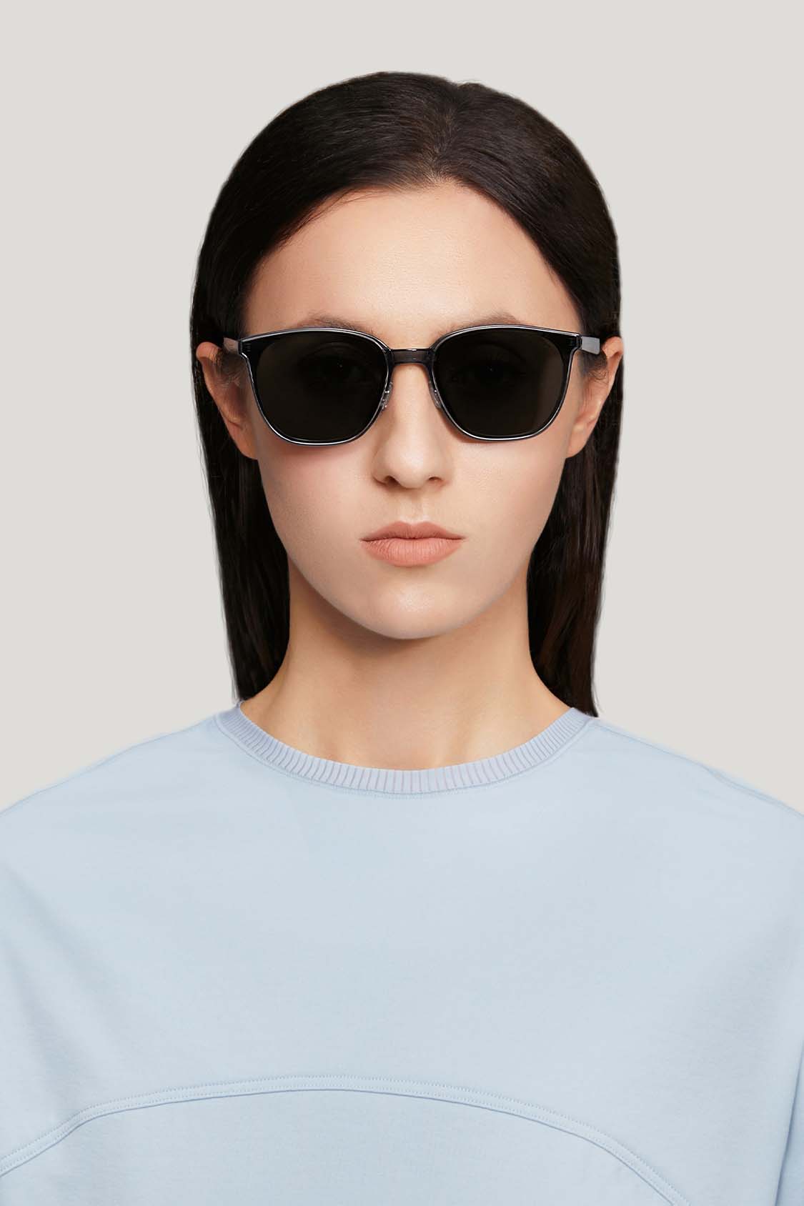 beneunder men's neonspace polarized folding sunglasses shades #color_snow grey