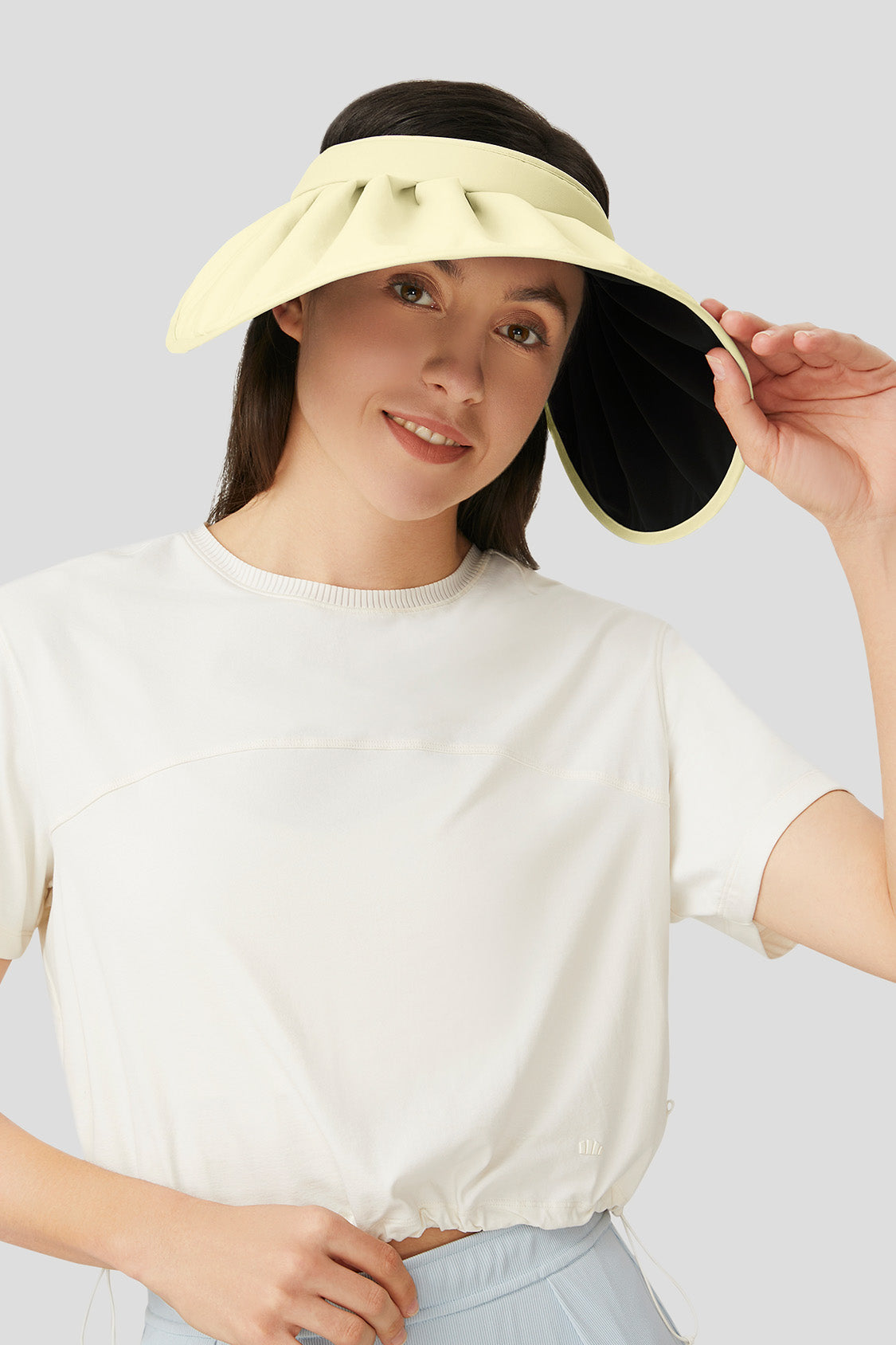 sun hat beneunder women's uv sun protection gardening bucket hat #color_pudding yellow