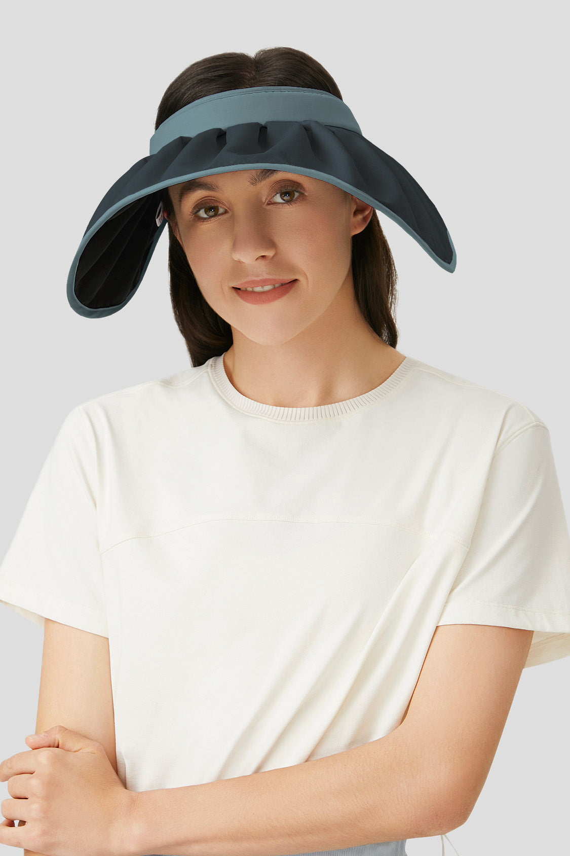 sun hat beneunder women's uv sun protection gardening bucket hat #color_twilight black