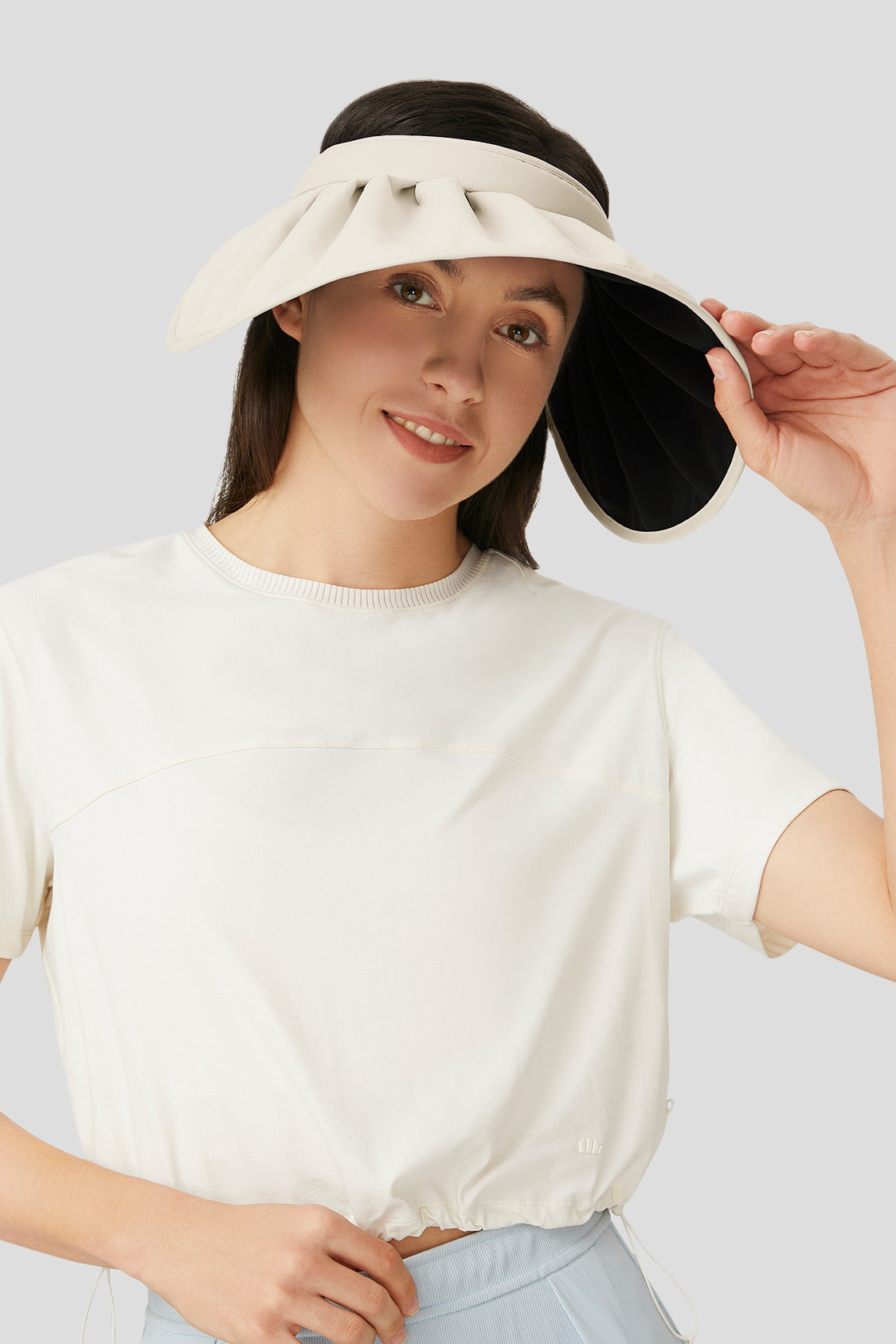 sun hat beneunder women's uv sun protection gardening bucket hat #color_light beige