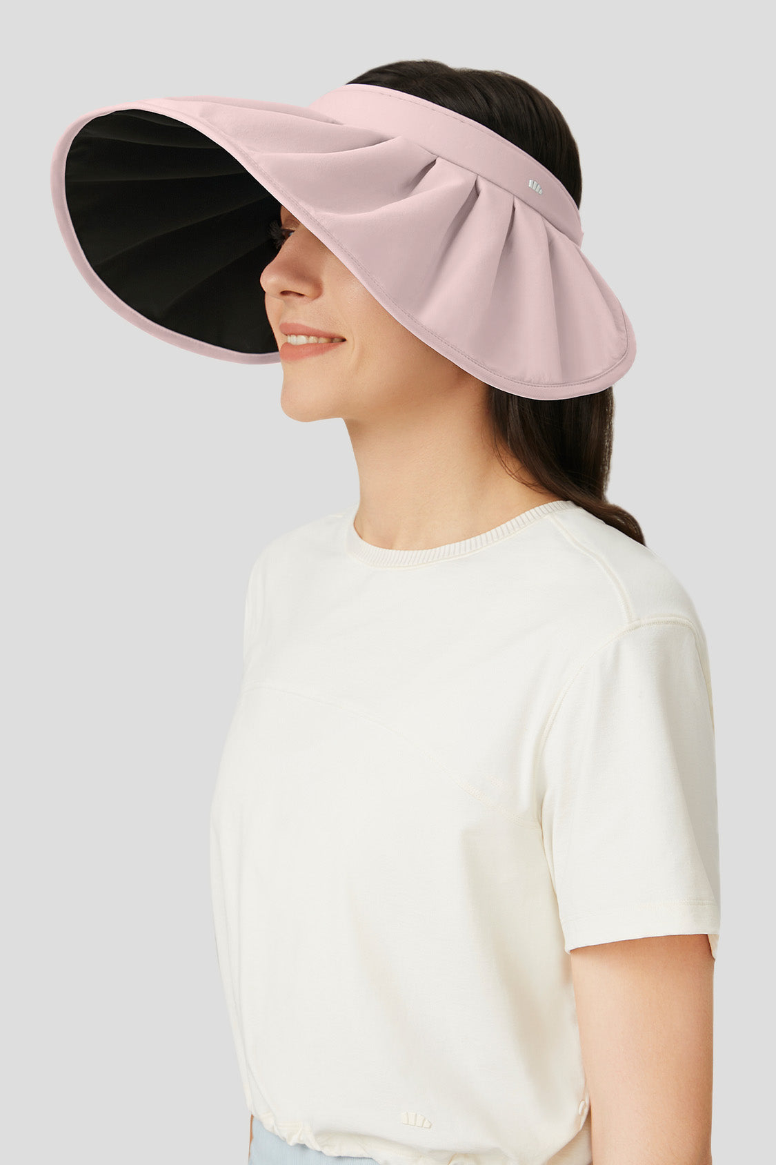 sun hat beneunder women's uv sun protection gardening bucket hat #color_taro grey