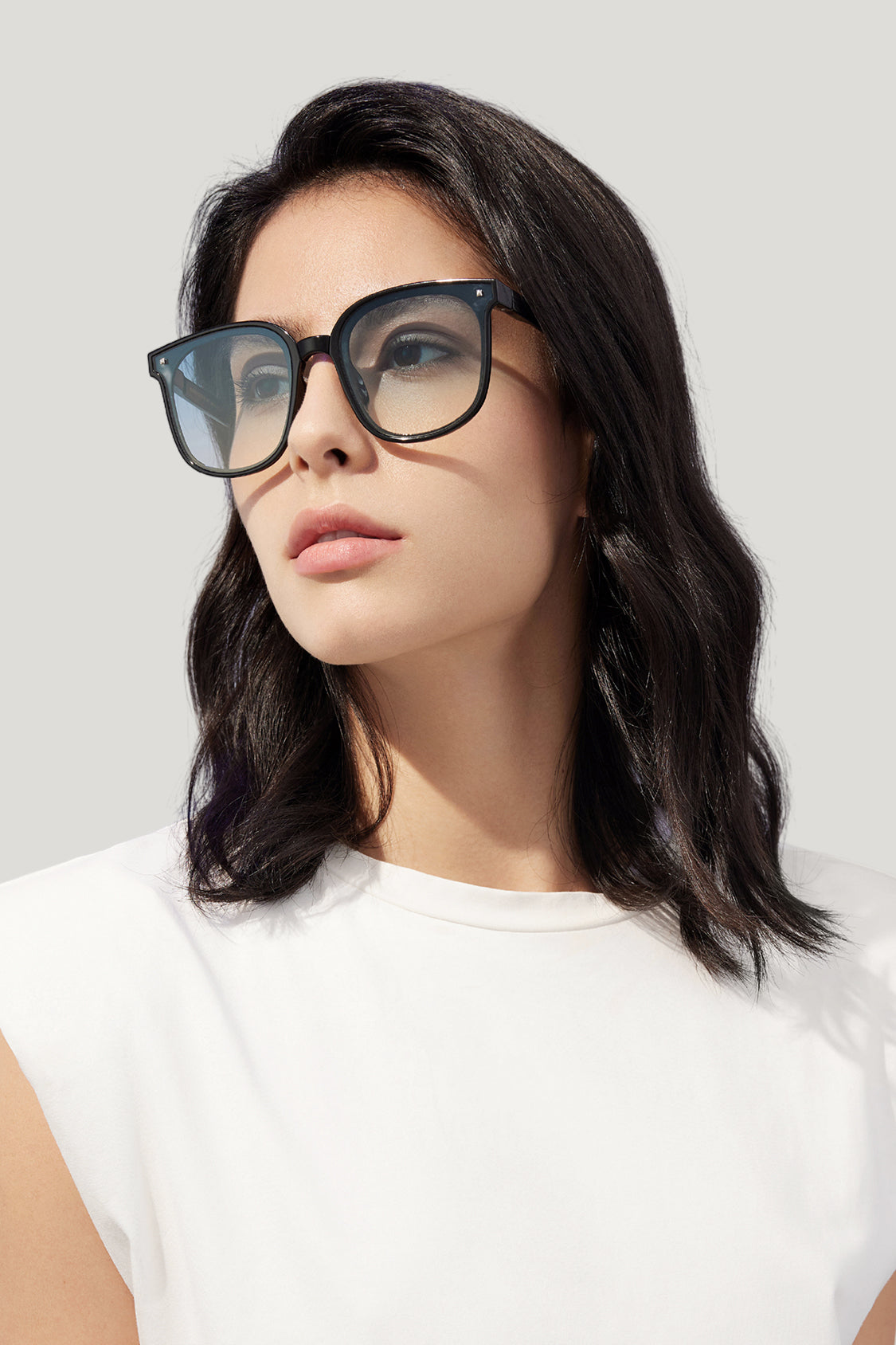 beneunder wild polarized folding sunglasses shades for women men #color_blue
