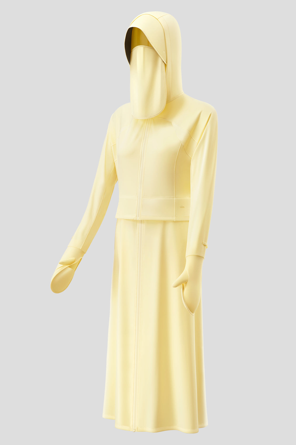 beneunder women's uv protection jacket #color_pudding yellow