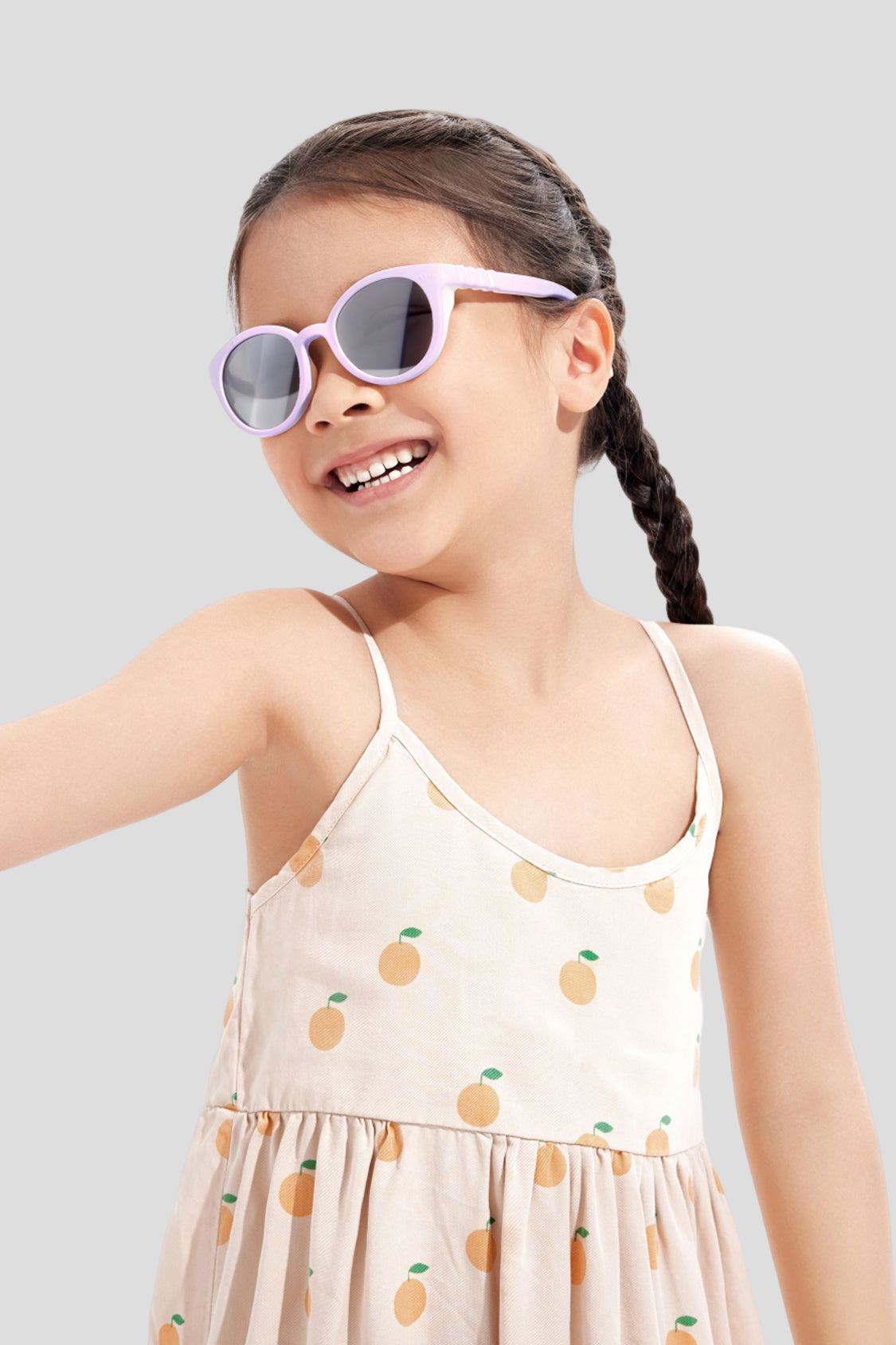 beneunder kid's protective sunglasses UV400 #color_spring sun purple rose